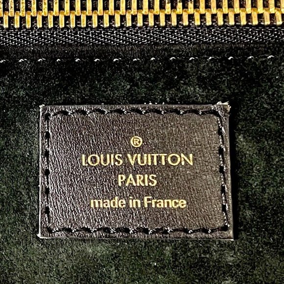 LOUIS VUITTON LV Monogram Tuffetage Veau Cachemire Leather Black Cachemire Tote - Picture 7 of 16